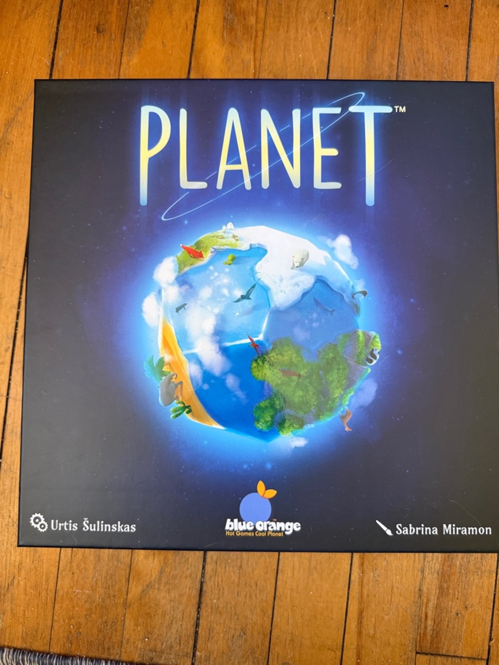 Planet Board Game Blue Orange Games Open Box